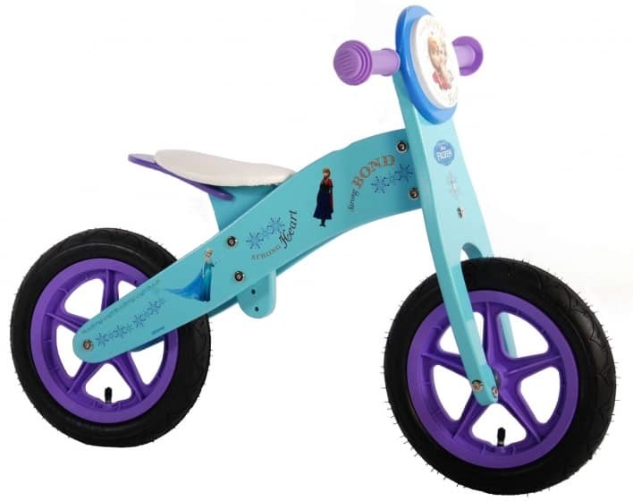 Disney Frozen loopfiets 12 Inch Meisjes Lichtblauw  Sint tip