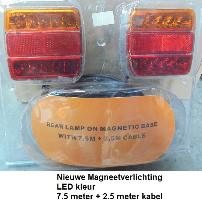 Nieuwe MAGNEETVERLICHTING TRAILERVERLICHTING LED