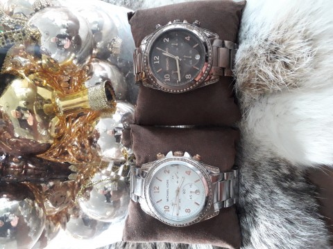 Michael Kors dames horloge brons kleur   zilver kleur