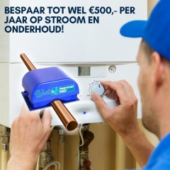 Versla kalk met een onderhoudsvrije waterontharder van Waterimprover  