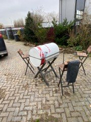 BBQ  Sta tafel Vuurtoren  Kruk stoel