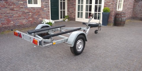 Gegalvaniseerde Freewheel boottrailer