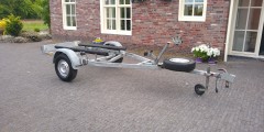 Gegalvaniseerde Freewheel boottrailer