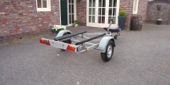 Gegalvaniseerde Freewheel boottrailer