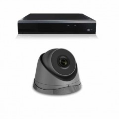 Camerabewaking systeem met 1 tot 8 x 3MP HD Dome camera – bekabeld