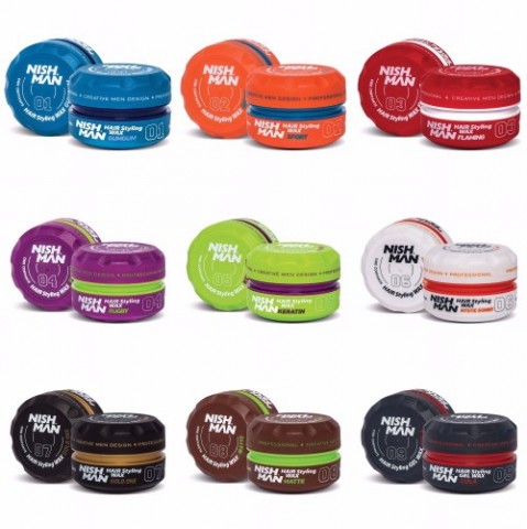 Nish Man Hair Styling Wax 150 ml