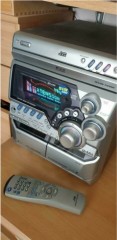 JVC compact component system MXK5R met 3cd wisselaar  Mooi robuust en