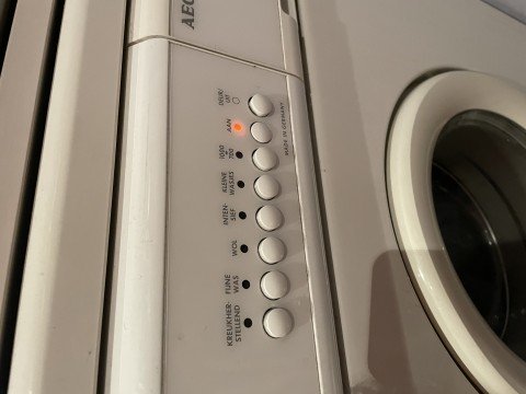 Gratis wasmachine werkt nog prima 